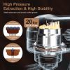 20 Bar Espresso Machine, 1350W High Performance, 1.4 Detachable transparent water tank, Thermo block beating system, With safety valve